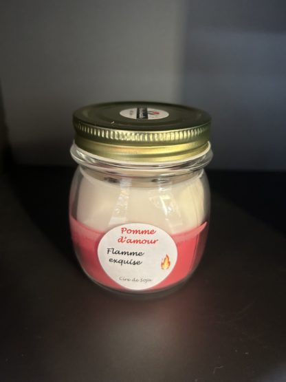 Bougies Pomme d'amour
