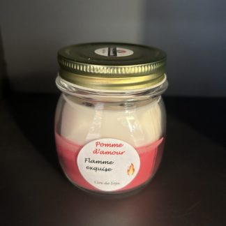 Bougies Pomme d'amour