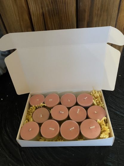 Bougies de réchaud Fraise-Rhubarbe
