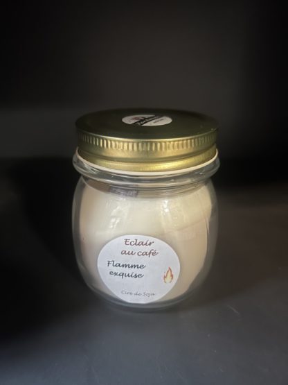 Bougies Eclair au café Oeil-de-tigre