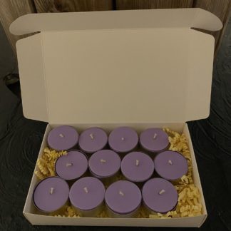 Bougies de réchaud violette