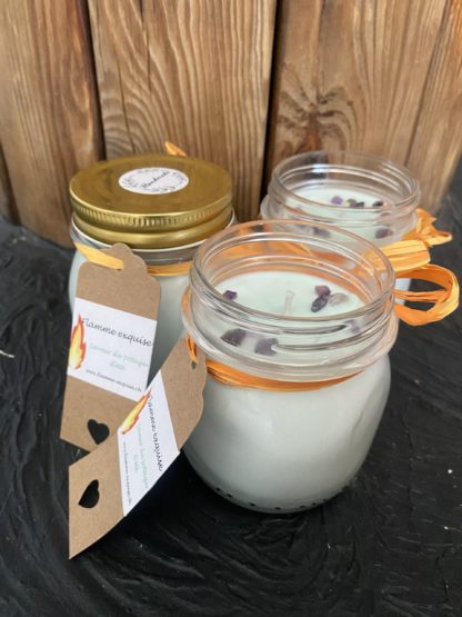 Bougies Saveur du potager d'été Améthyste