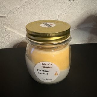 Bougies Thé noir/vanille