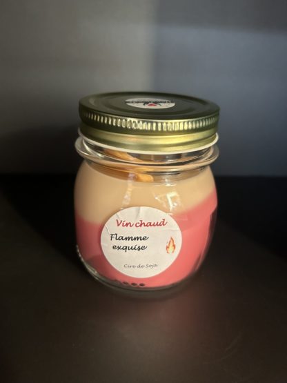 Bougies Vin chaud améthyste et oeil-de-tigre