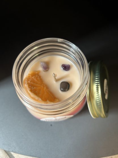 Bougies Vin chaud améthyste et oeil-de-tigre – Image 2