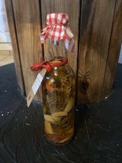 Vinaigre de pomme aromatisé au romarin