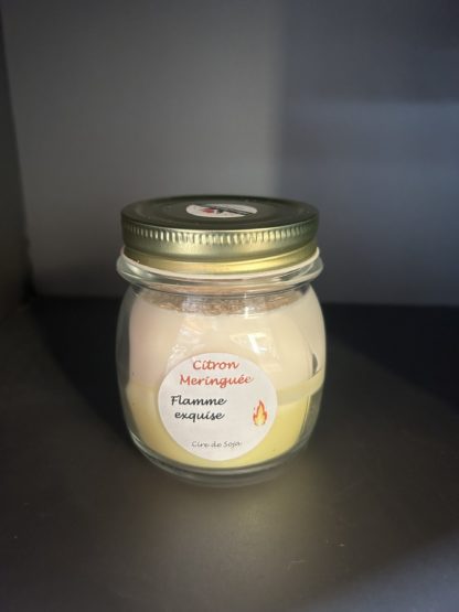Bougies citron meringué