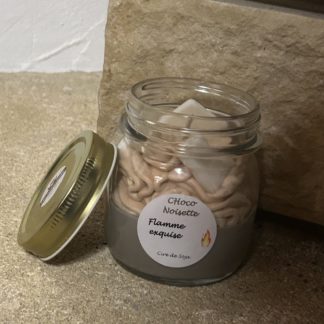 Bougies Choco noisette