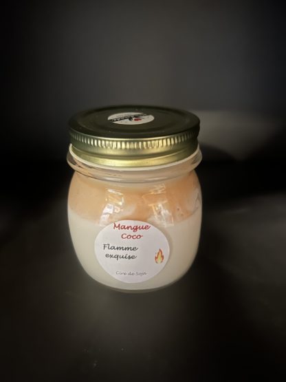 Bougies mangue-coco