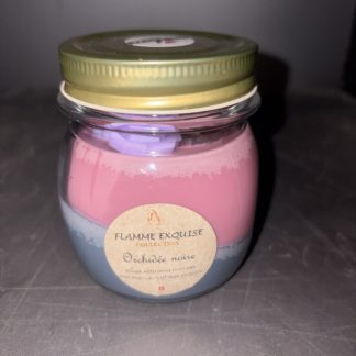 Bougies orchidée noire