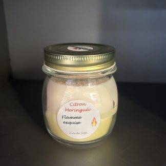 Bougies citron meringué