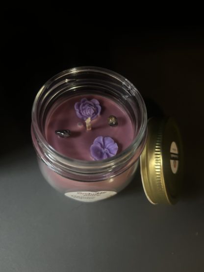 Bougies orchidée noire – Image 2