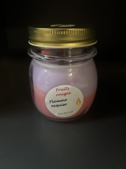 Bougies Fruits rouges