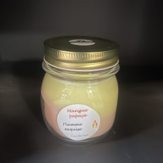 Bougies Mangue-papaye