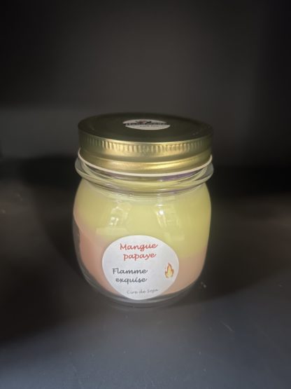 Bougies Mangue-papaye