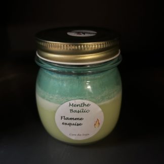 Bougies Menthe basilic