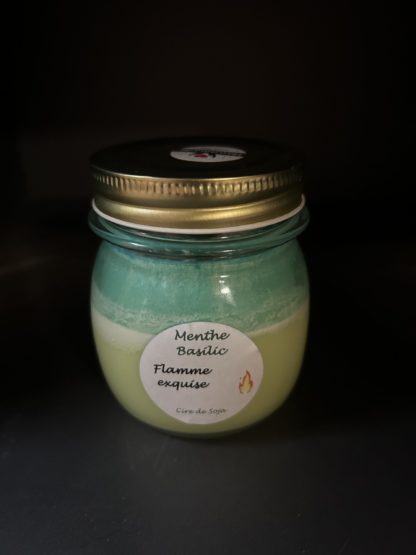 Bougies Menthe basilic