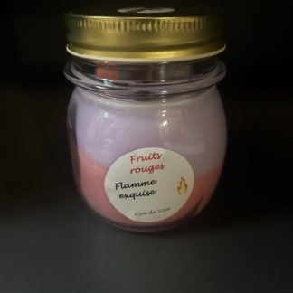 Bougies Fruits rouges