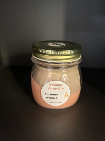 Bougies Pomme-Cannelle