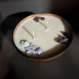 Bougie menthe citronnée noix-de-coco