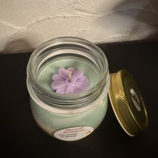 Bougie Abricot-Romarin